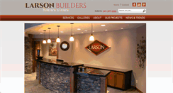 Desktop Screenshot of larsonbuilders.com